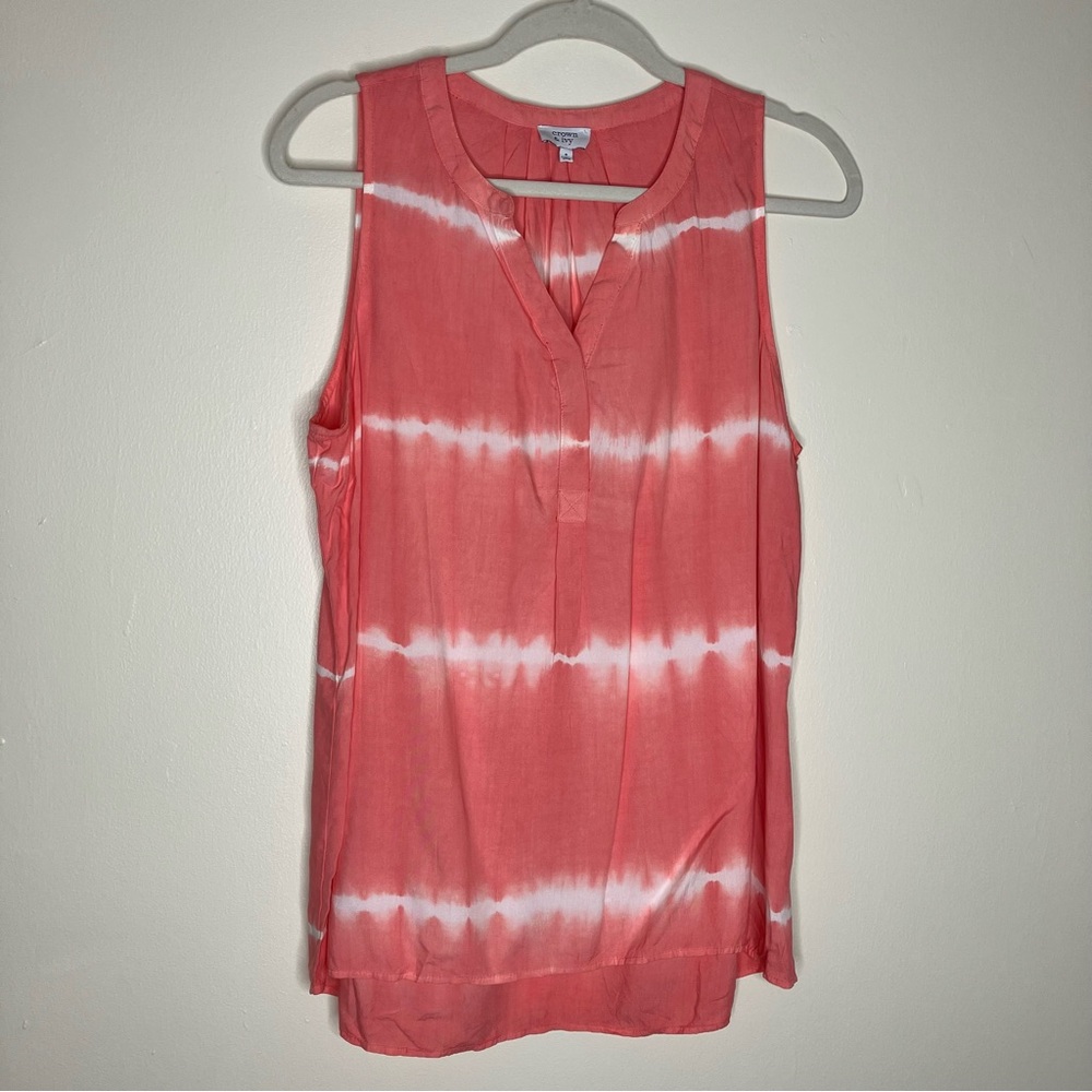 Crown & Ivy Sleeveless Peasant Top S